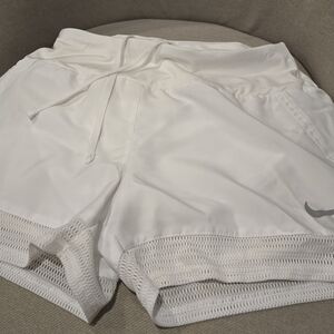Nike Women's White Shorts